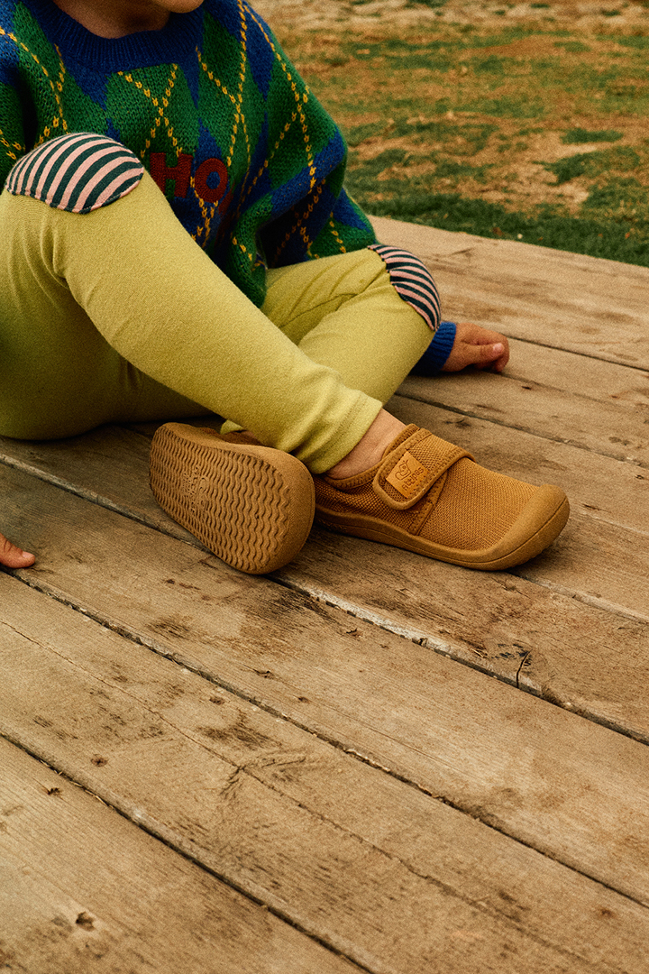 Обувки за деца – Barefoot Skin shoes Mustard