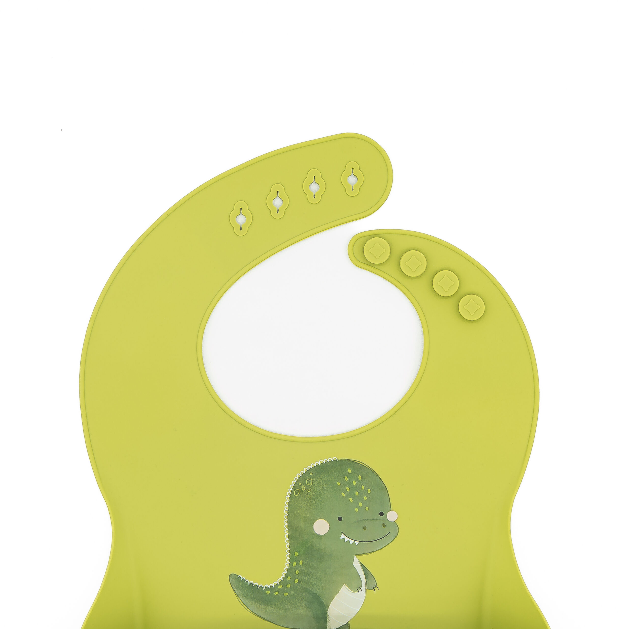 SASSI Силиконска лигавка за бебиња – Dinosour