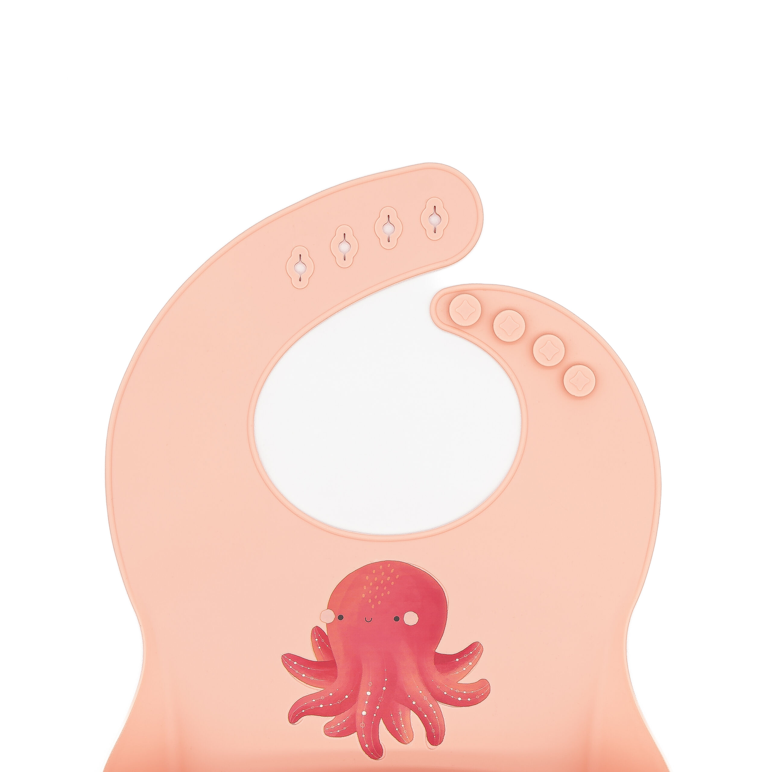 SASSI Силиконска лигавка за бебиња – Octopus