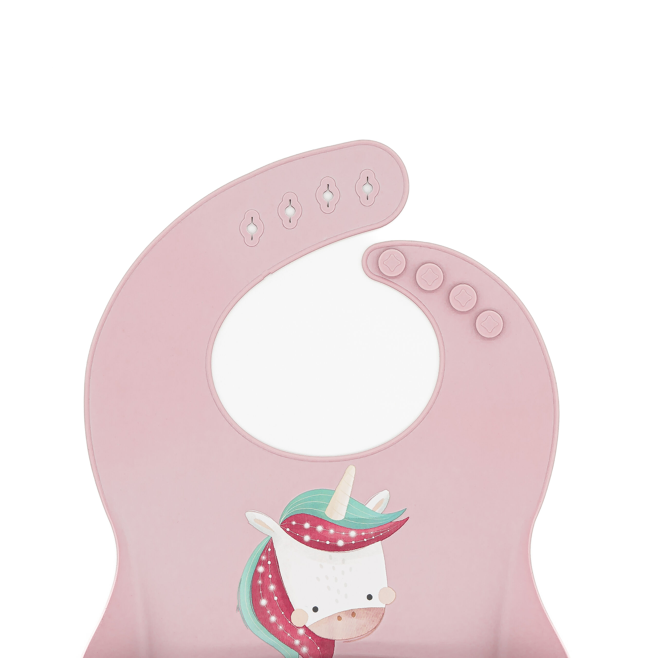 SASSI Силиконска лигавка за бебиња – Unicorn