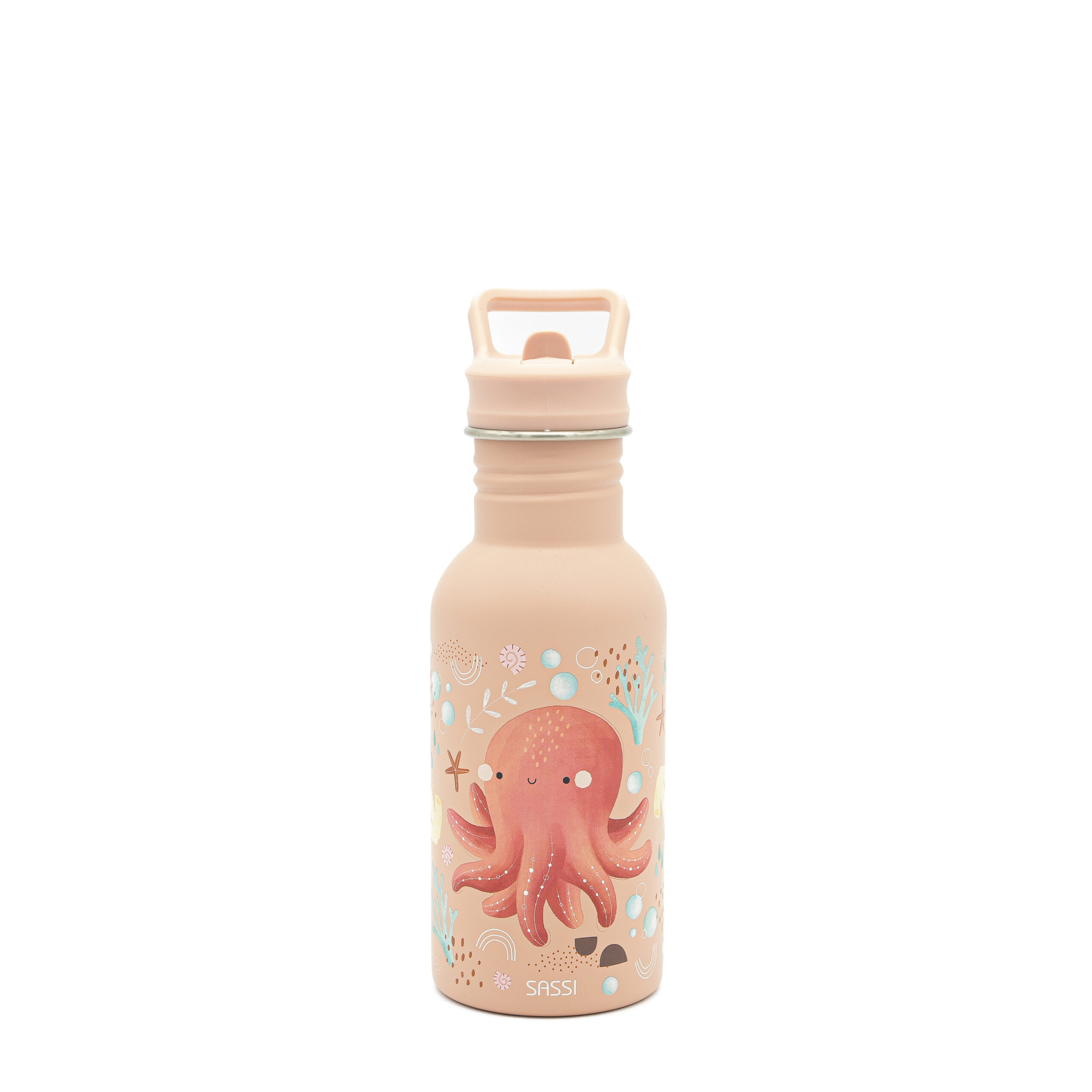 SASSI Термос шише за деца 500 ml (нерѓосувачки челик) – Octopus