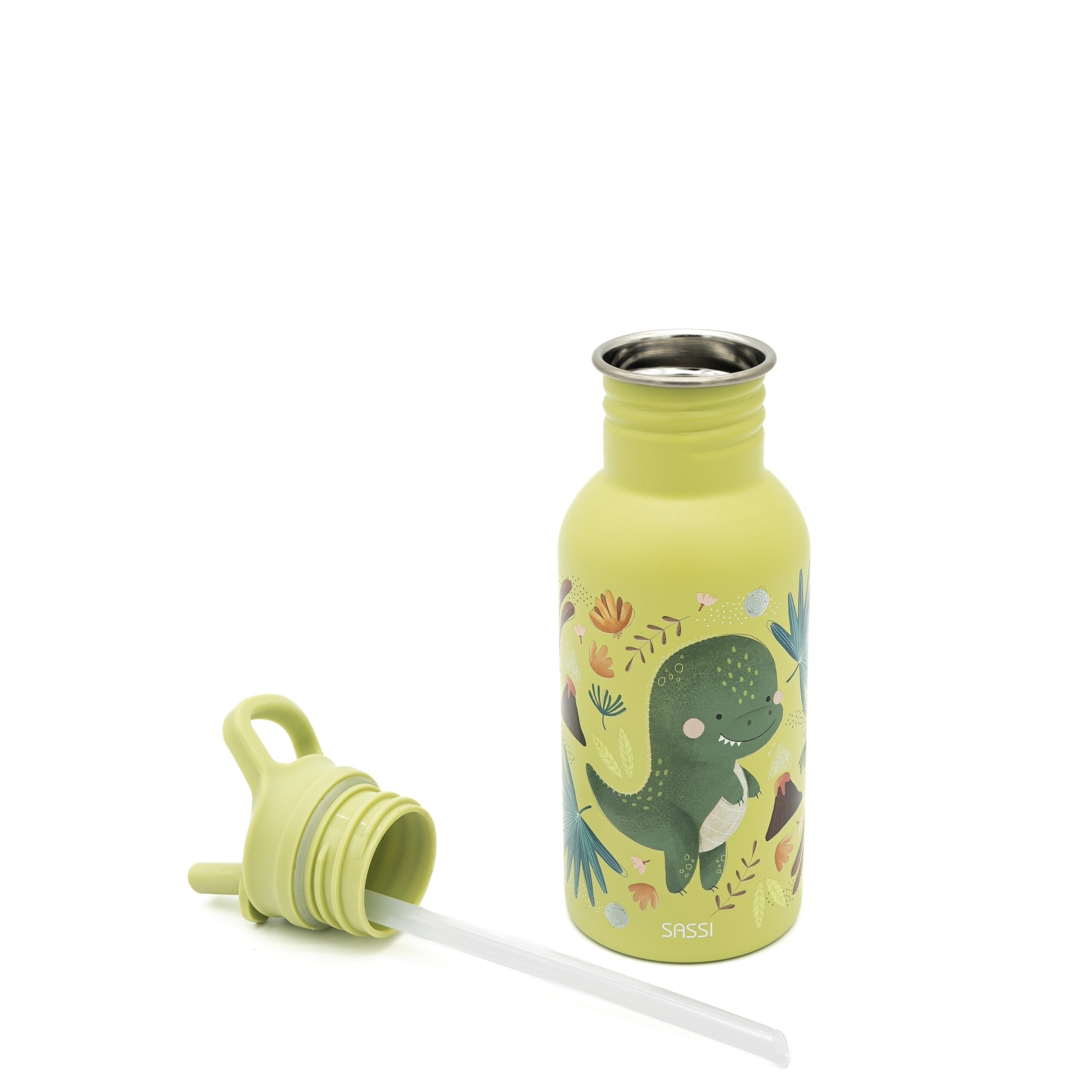 SASSI Термос шише за деца 500 ml (нерѓосувачки челик) – Dinosaur
