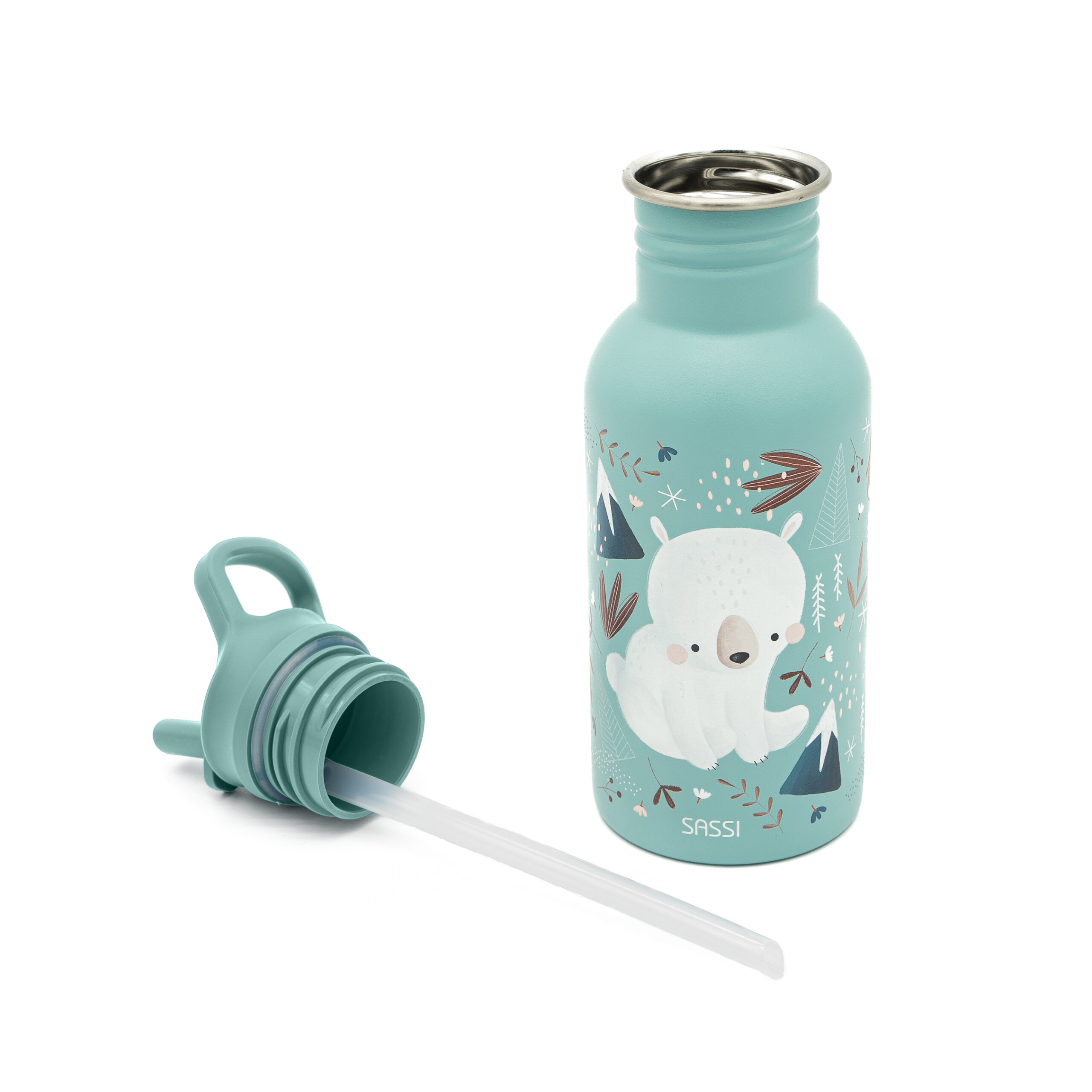 SASSI Термос шише за деца 500 ml (нерѓосувачки челик) – Bear