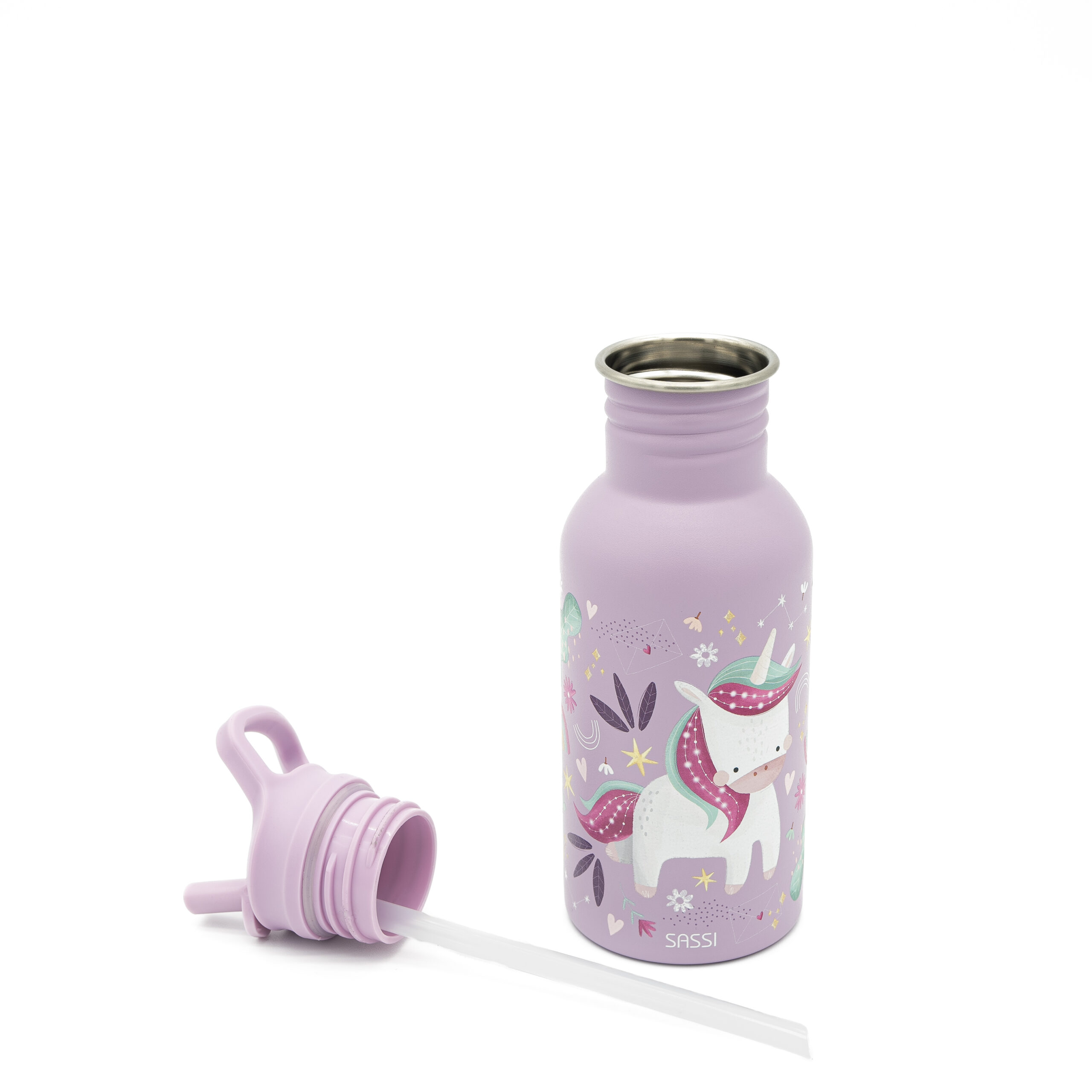 SASSI Термос шише за деца 500 ml (нерѓосувачки челик) – Unicorn