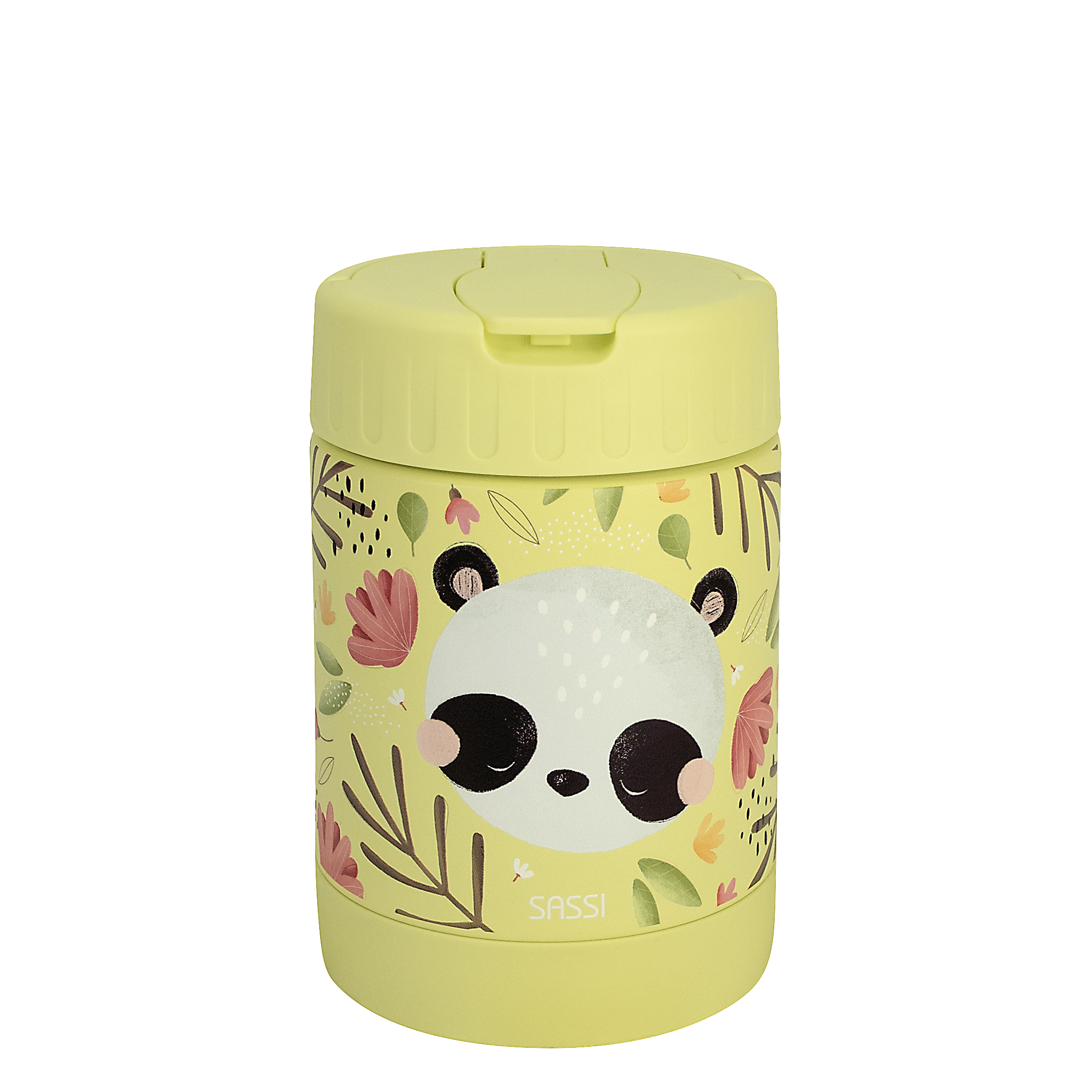 SASSI Термос тегличка 350ml за бебе/деца (нерѓосувачки челик) – Panda