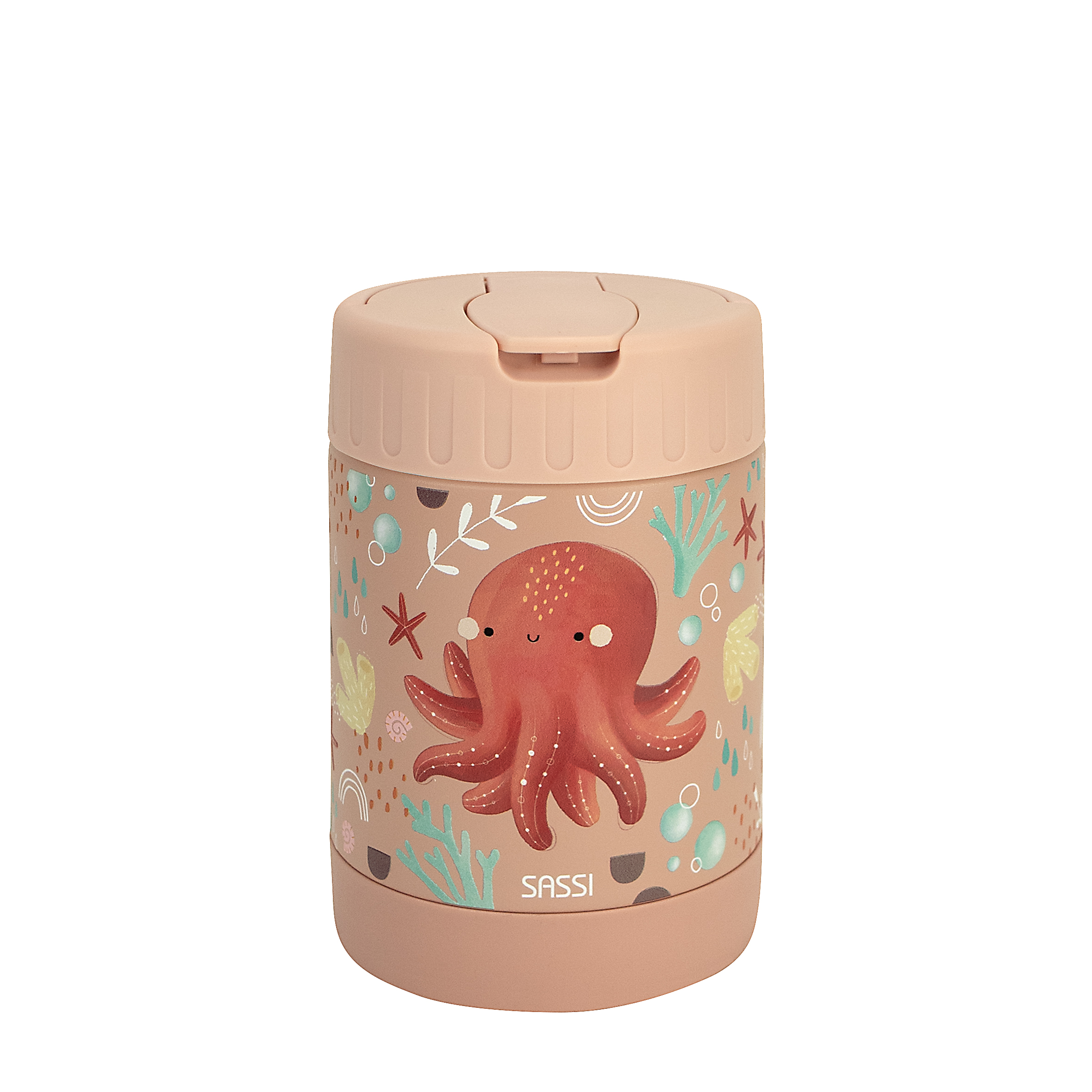 SASSI Термос тегличка 350ml за бебе/деца (нерѓосувачки челик) – Octopus