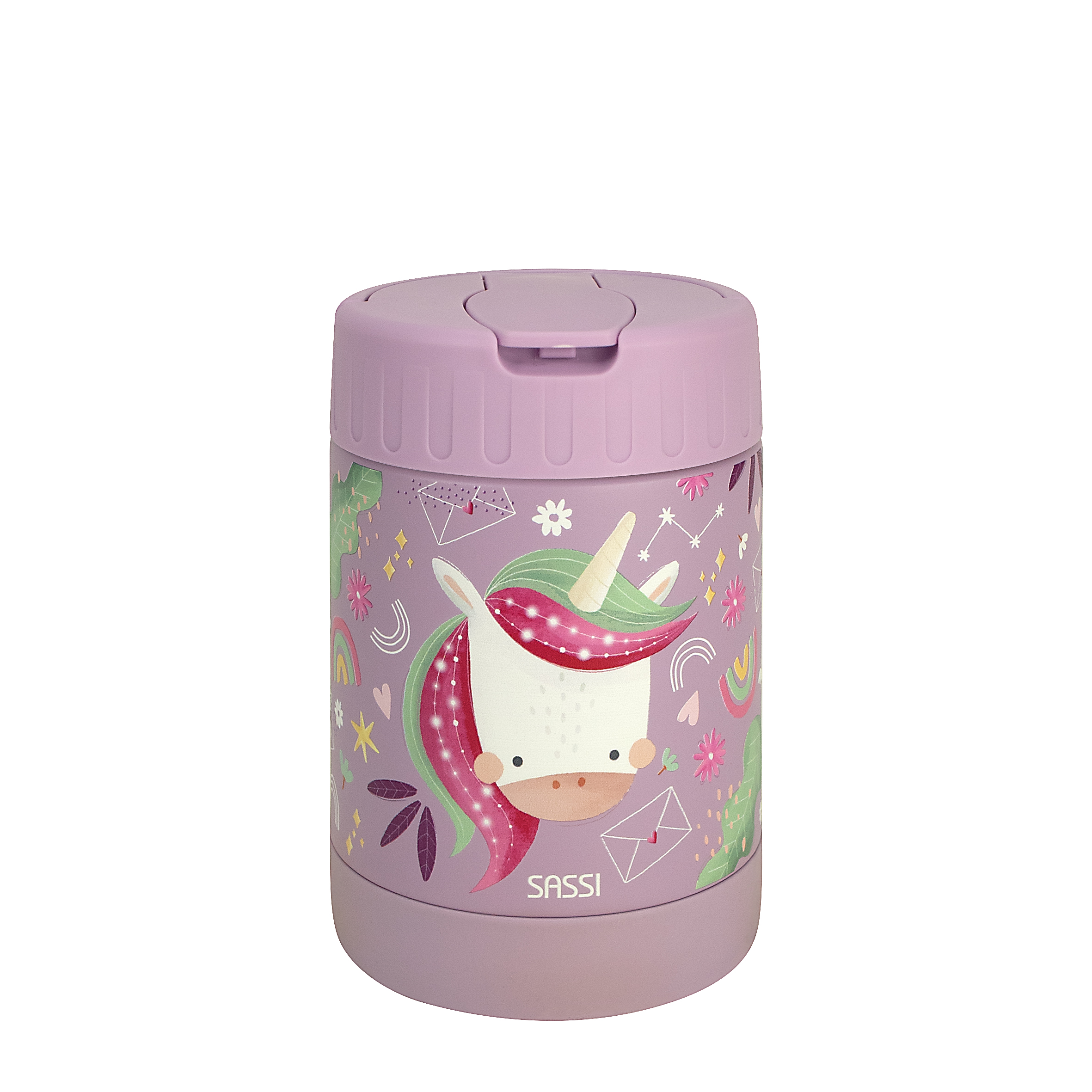 SASSI Термос тегличка 350ml за бебе/деца (нерѓосувачки челик) -Unicorn